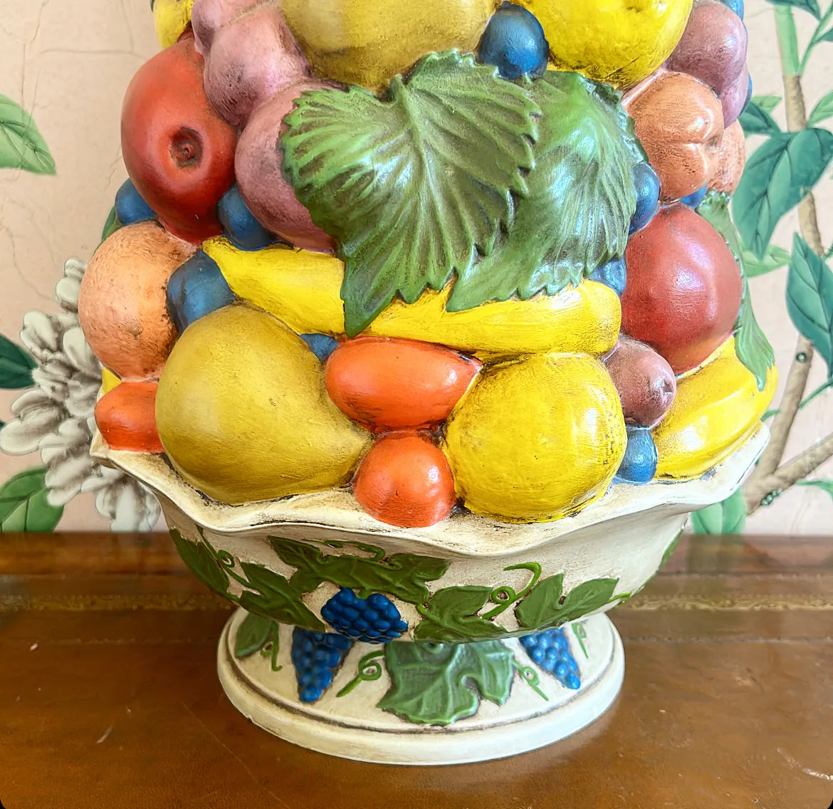 1960s extra large fruit topiary