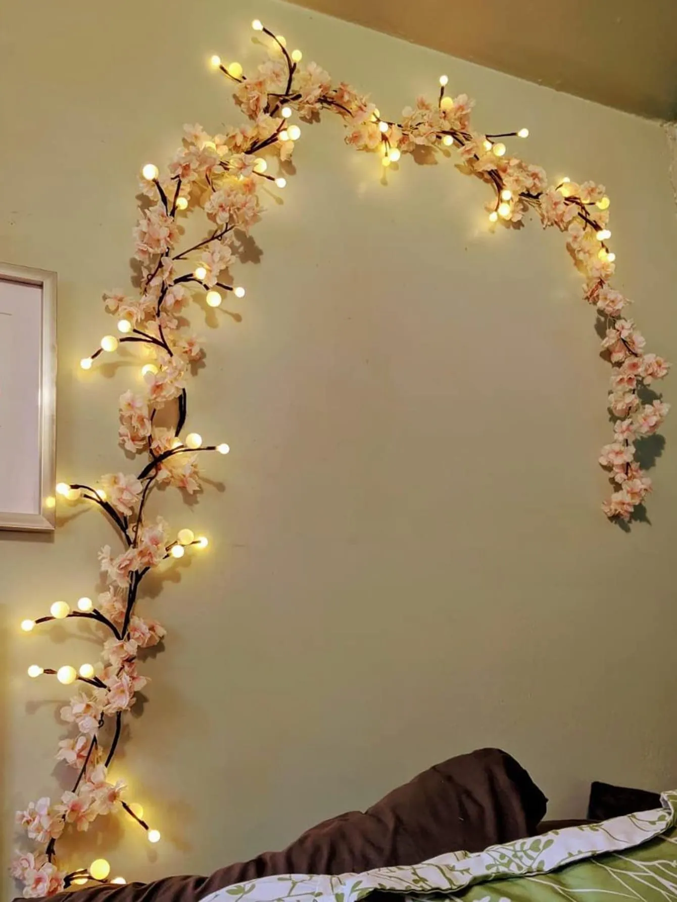 1pc Artificial Cherry Blossom Vine