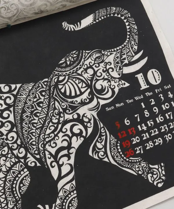 2025 Calendar - Tribal Animals