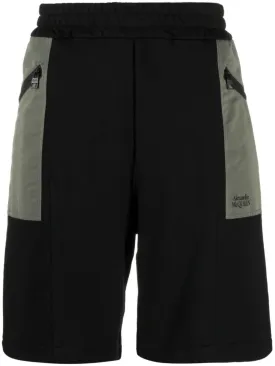 ALEXANDER MCQUEEN Men's 23FW Black Shorts