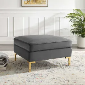 Ardent Performance Velvet Ottoman by Modway