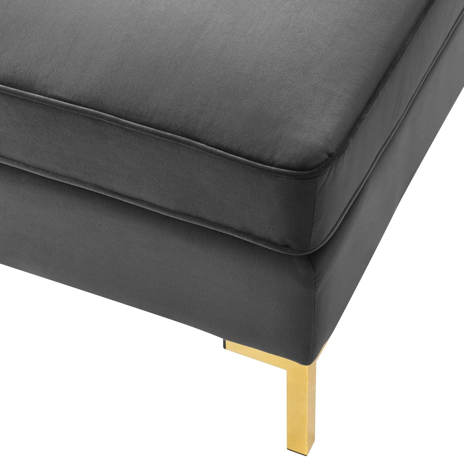 Ardent Performance Velvet Ottoman by Modway