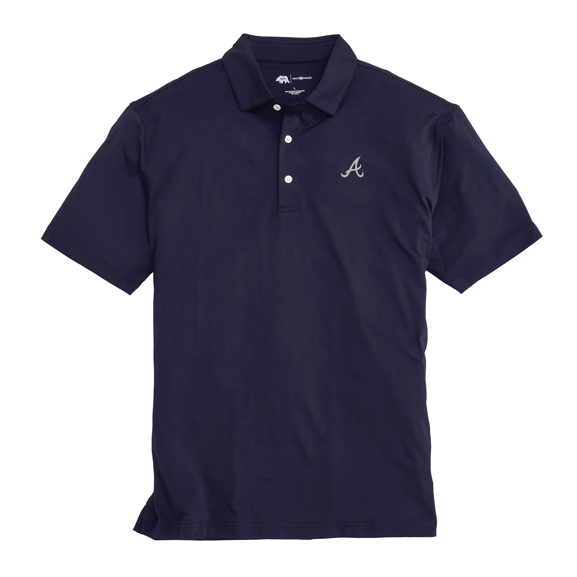 Atlanta Braves Solid Performance Polo