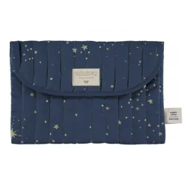 Bagatelle Pouch 19X27  Gold Stella Night Blue