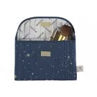 Bagatelle Pouch 19X27  Gold Stella Night Blue