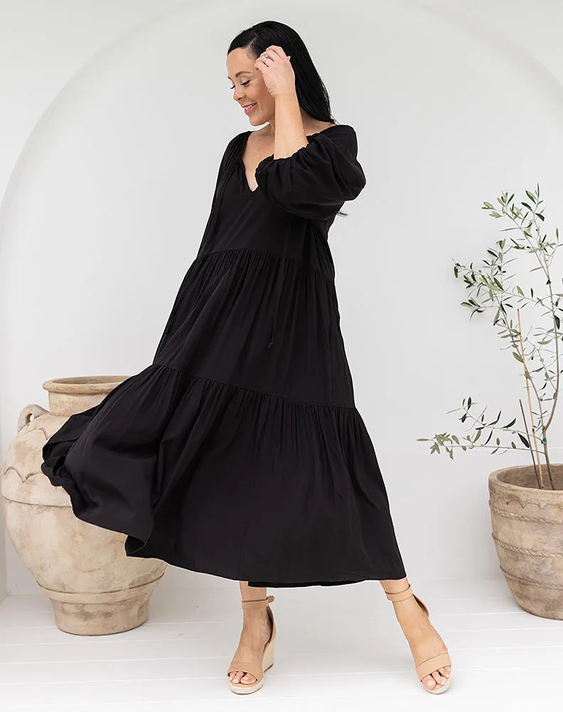 Bee Maddison Jackson Dress Black