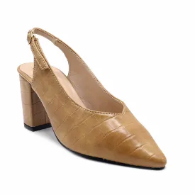 Beige Formal Sling Back 085476