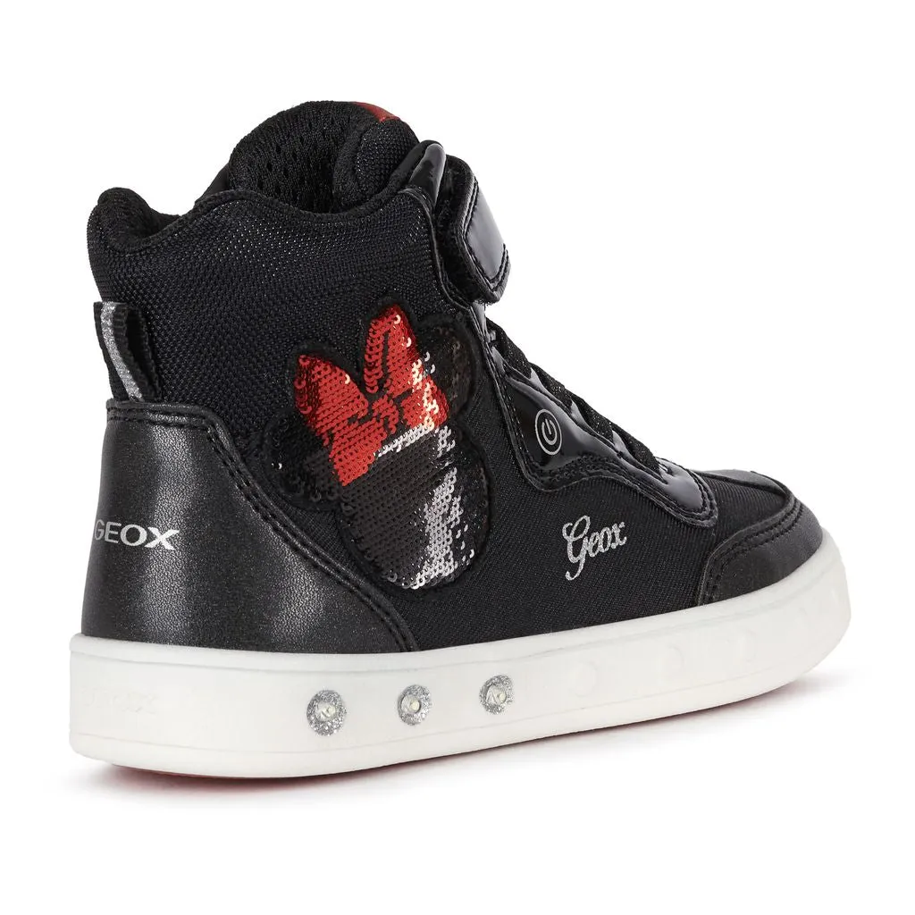 Black & Red Skylin Sneaker