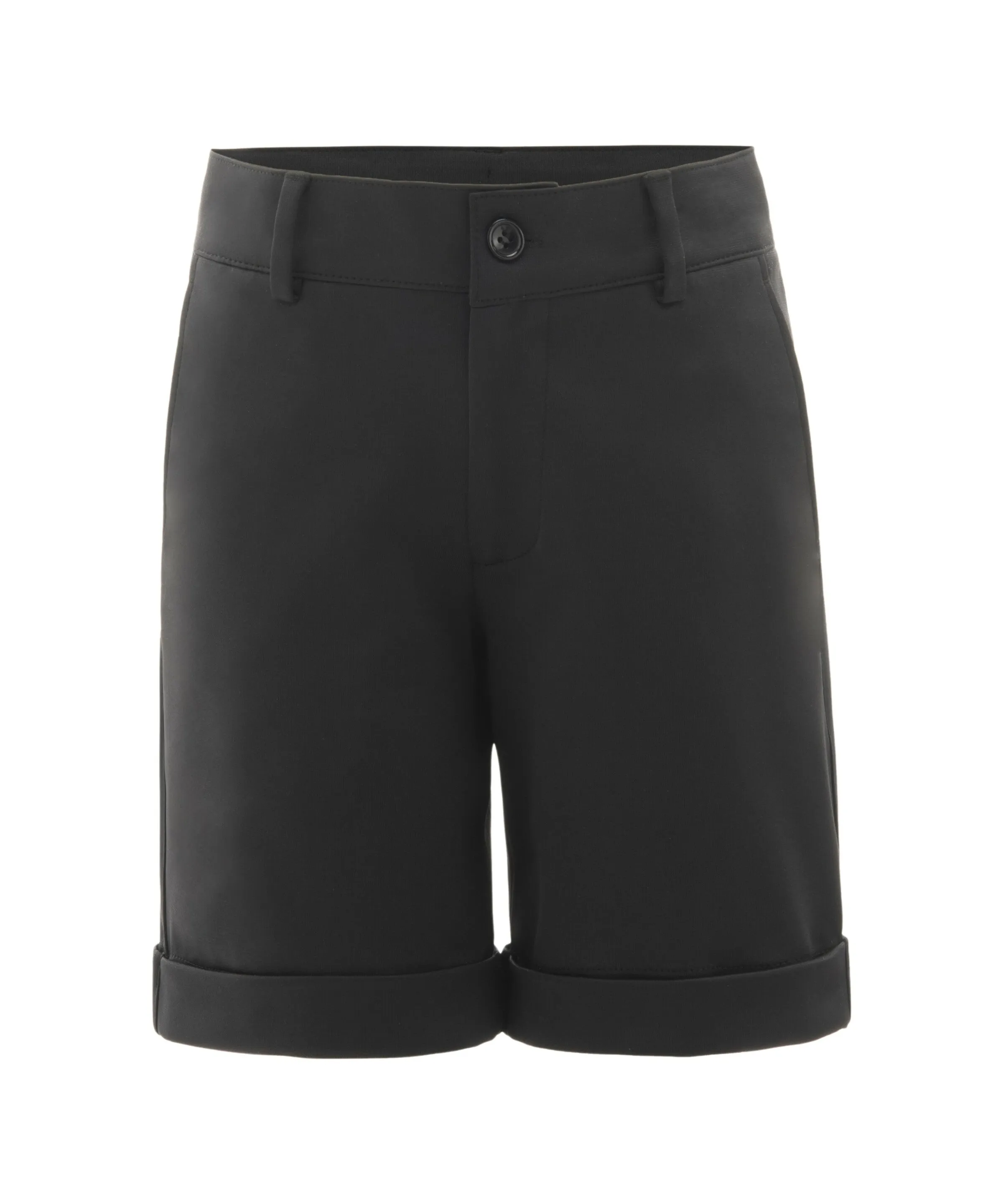 Black Athleisure Shorts