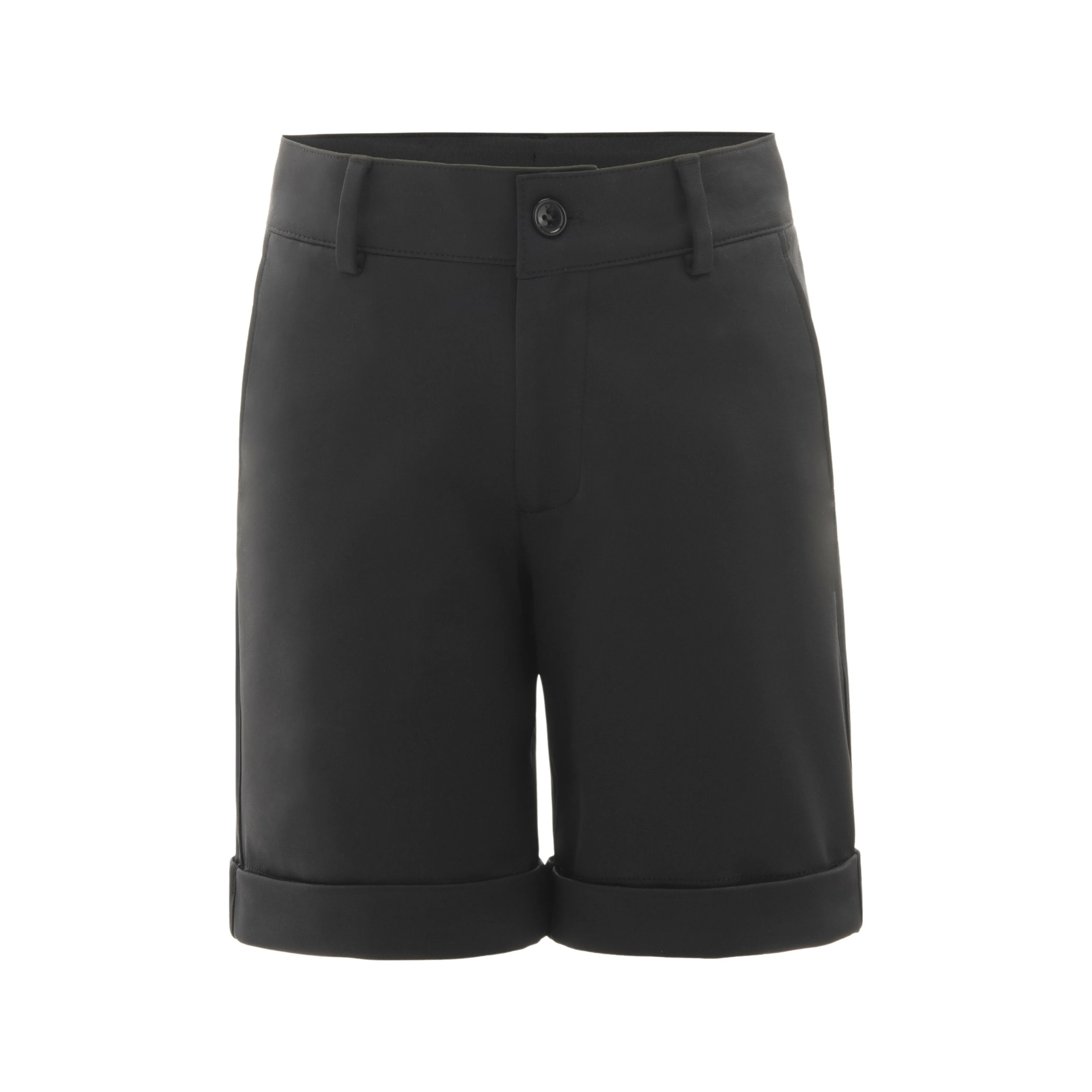 Black Athleisure Shorts