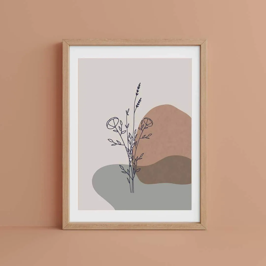 Botanical Illustration Art Print 009 by Chella Prints