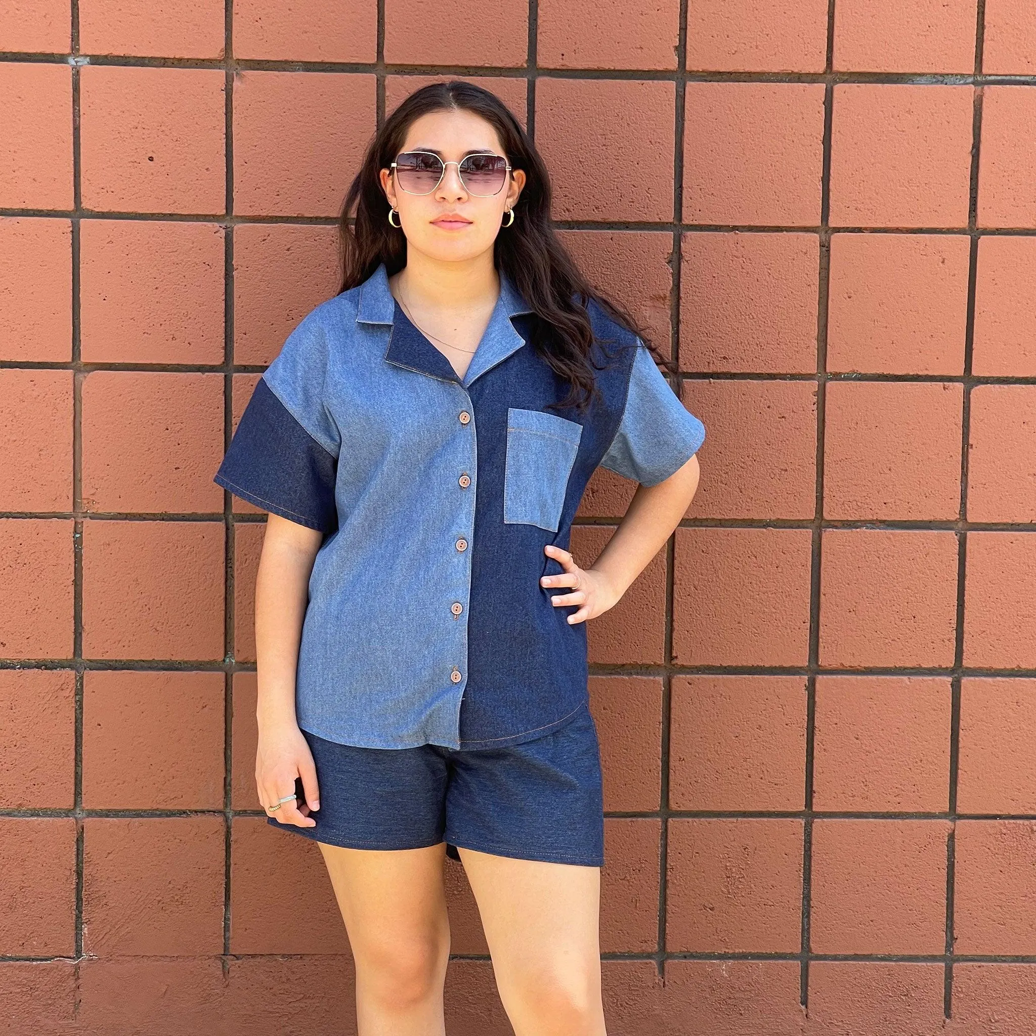 Camp Shirt and Shorts Sewing pattern