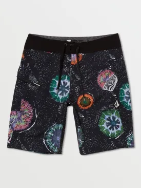 Coral Morph Boardshort - BLACK - (Boys)