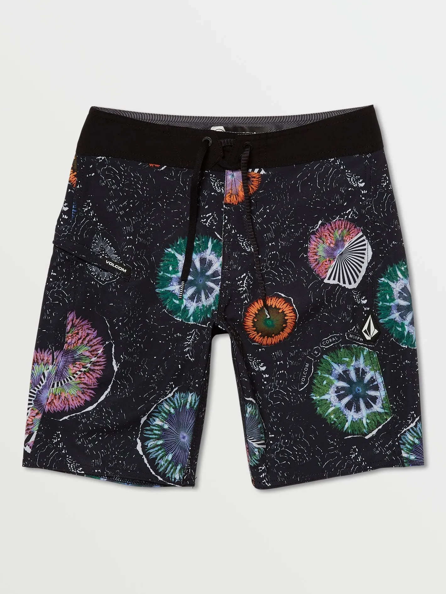 Coral Morph Boardshort - BLACK - (Boys)