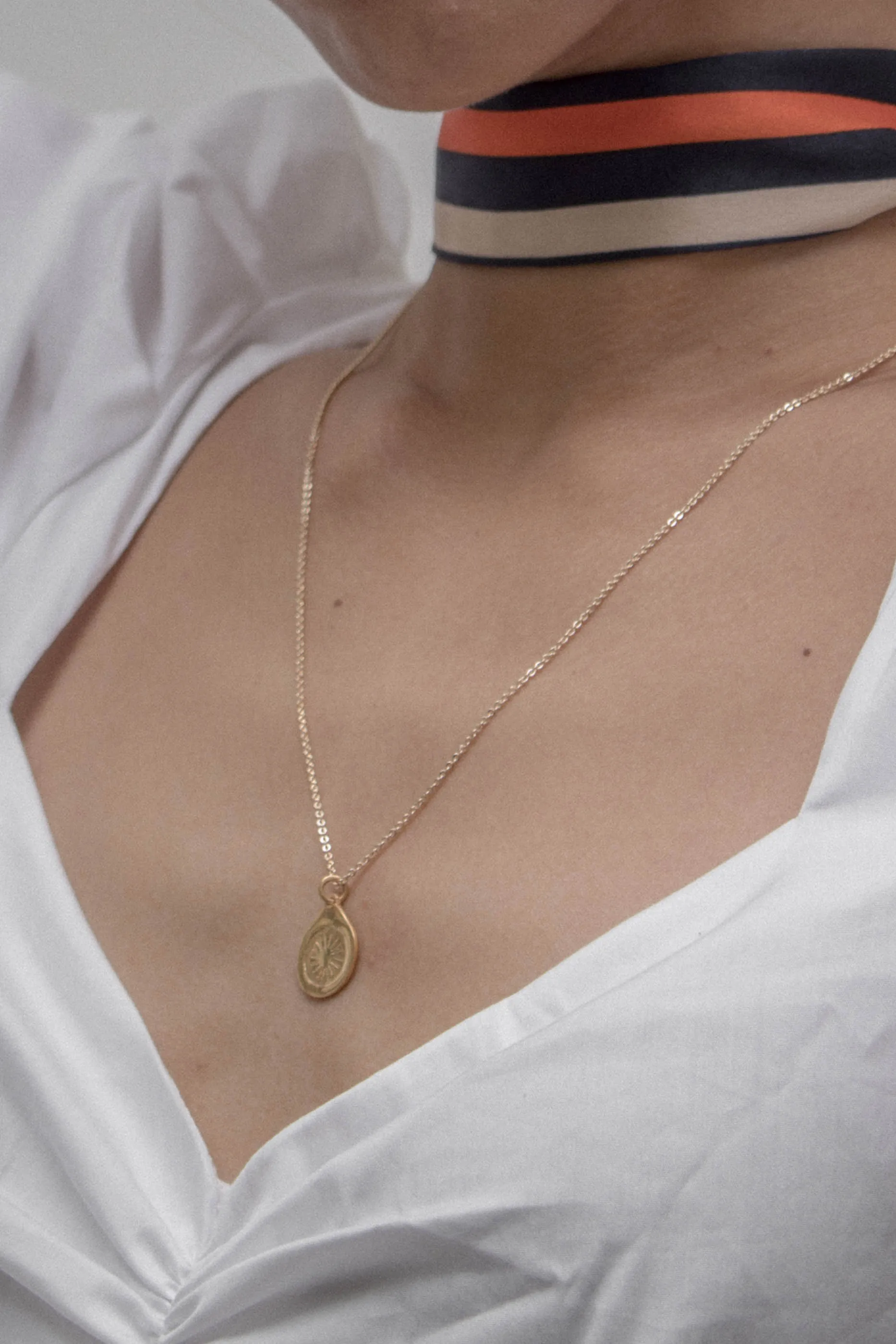 Dalaw Necklace, Gold | MM x Choleil