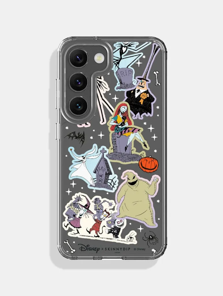 Disney Nightmare Before Christmas Sticker Android Case