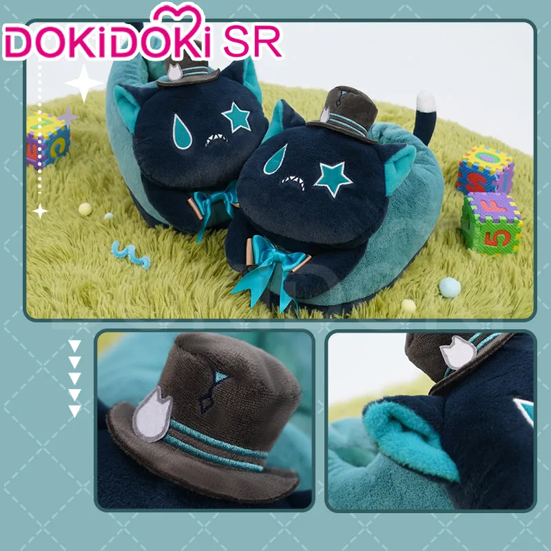 DokiDoki-SR Game Genshin Impact Cosplay Zhongli / Hutao / Xiao / Scaramouche / Tighnari Shoes Cutie Party Doujin Slippers Zhong Li Hu Tao Wanderer