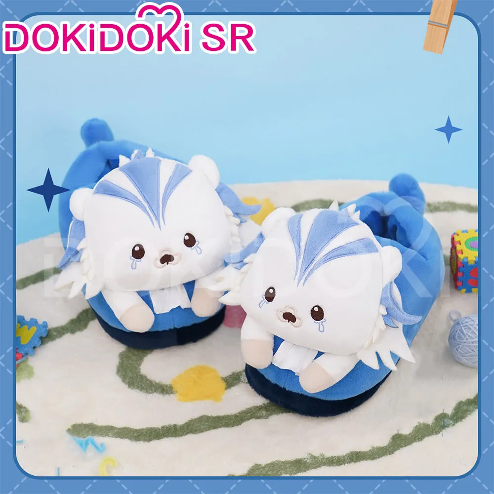 DokiDoki-SR Game Genshin Impact Cosplay Zhongli / Hutao / Xiao / Scaramouche / Tighnari Shoes Cutie Party Doujin Slippers Zhong Li Hu Tao Wanderer