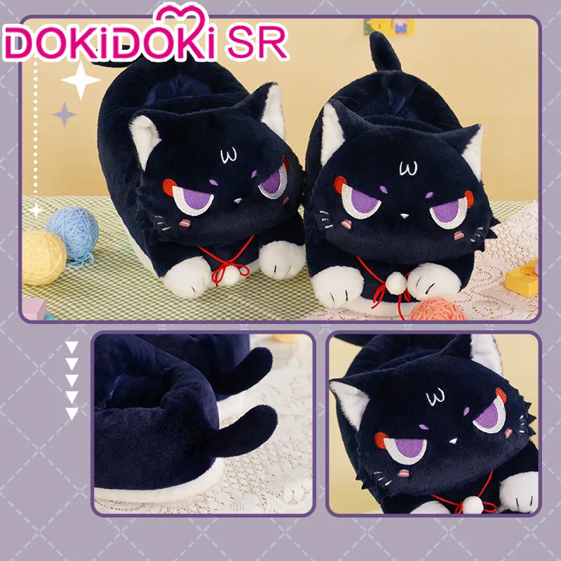 DokiDoki-SR Game Genshin Impact Cosplay Zhongli / Hutao / Xiao / Scaramouche / Tighnari Shoes Cutie Party Doujin Slippers Zhong Li Hu Tao Wanderer