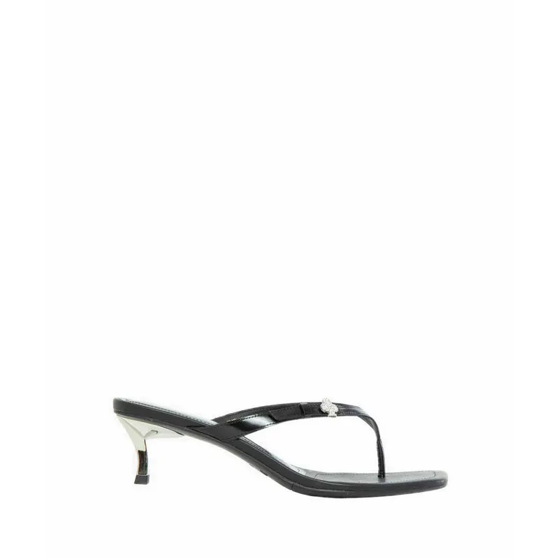 EW409-005 Sandal Heels - Black