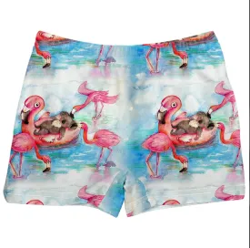 Flamingo Koala Swim Shorts