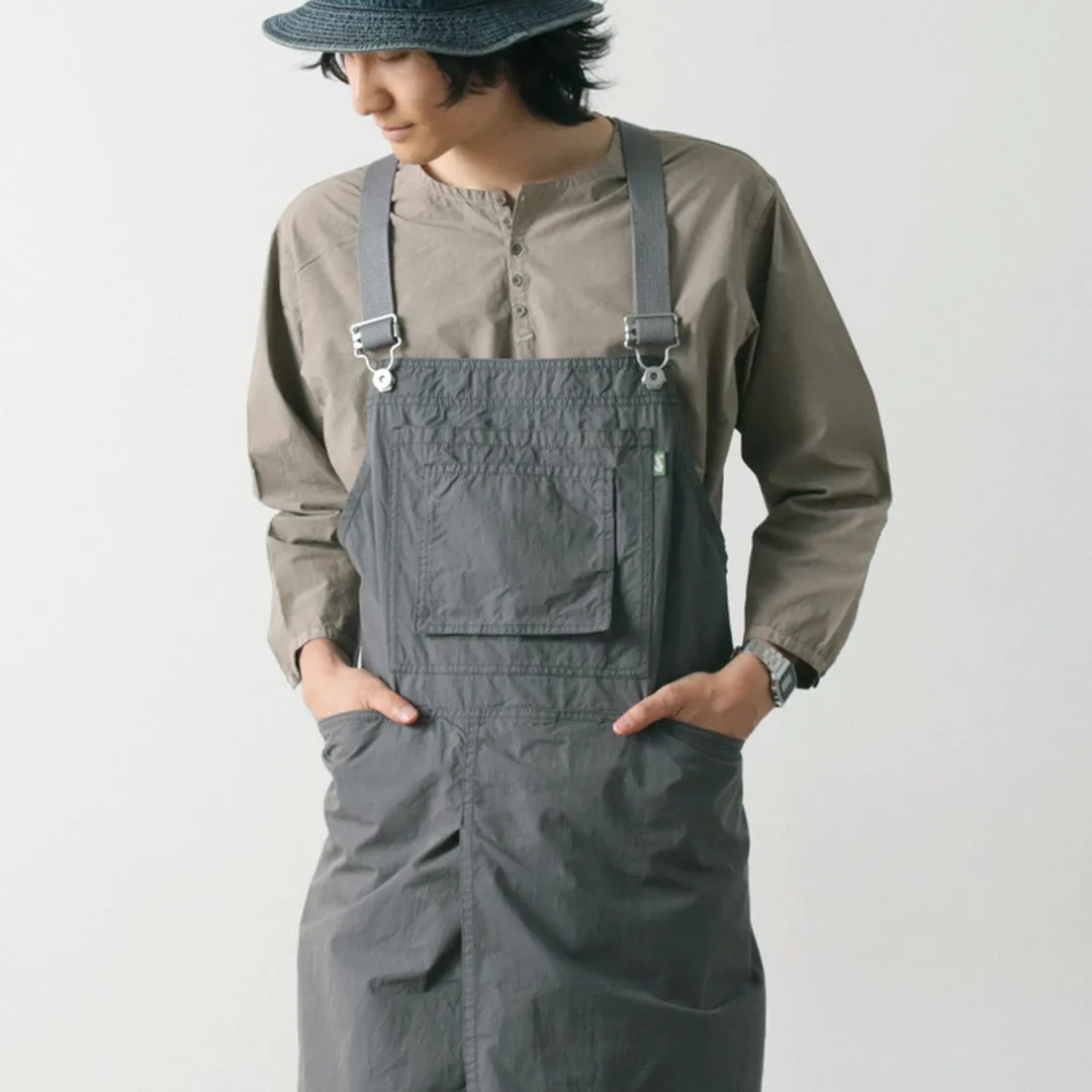 GARAGE GREEN WORKS / Danner Collaboration Cotton Nylon Buff Long Apron