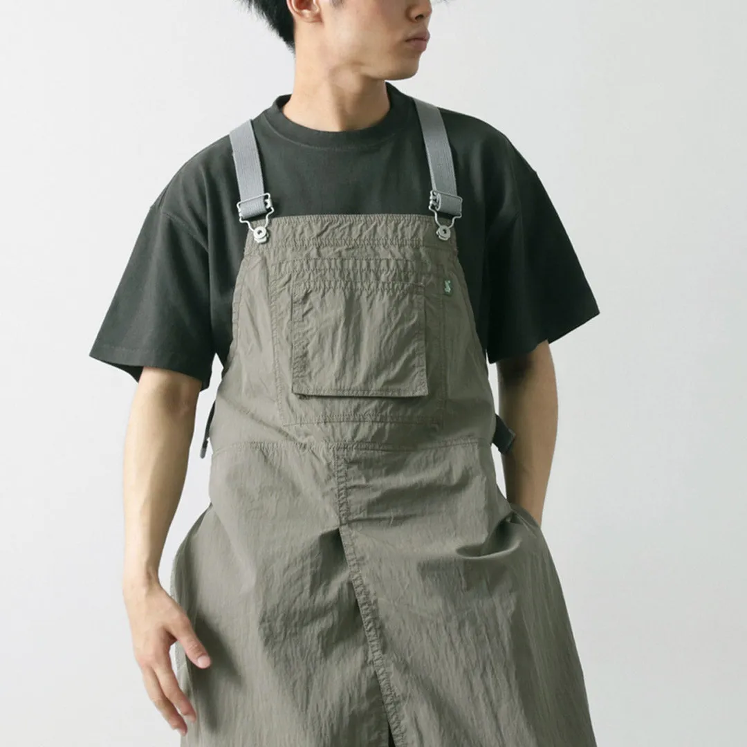 GARAGE GREEN WORKS / Danner Collaboration Cotton Nylon Buff Long Apron