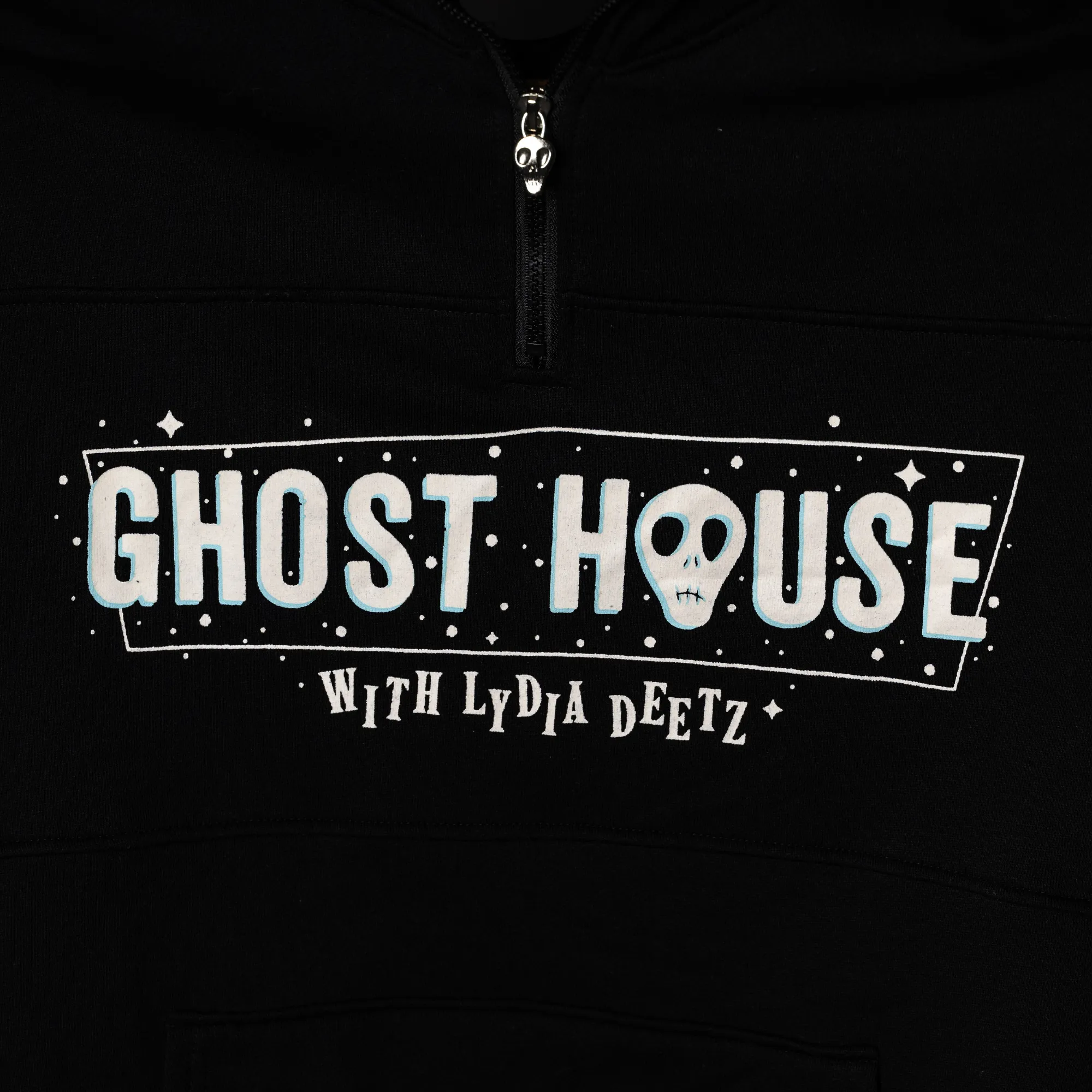 Ghost House 1/4 Zip Glow Sweater