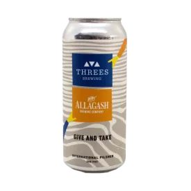 Give and Take (International Pilsner) - Collaboration with Allagash Brewing