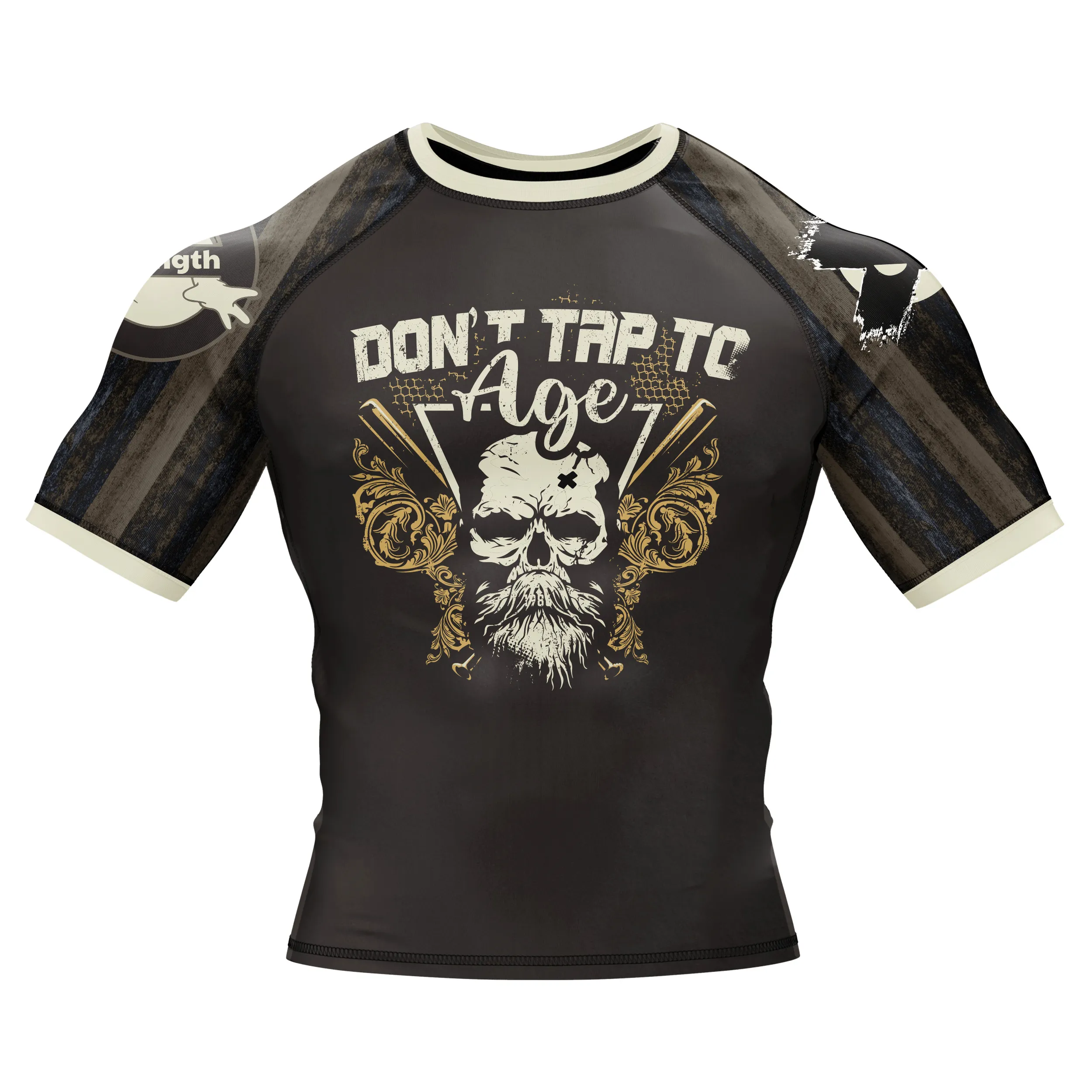 Jits Over 50 BJJ Rash Guard