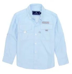 LD Performance Fishing Shirt Aqua