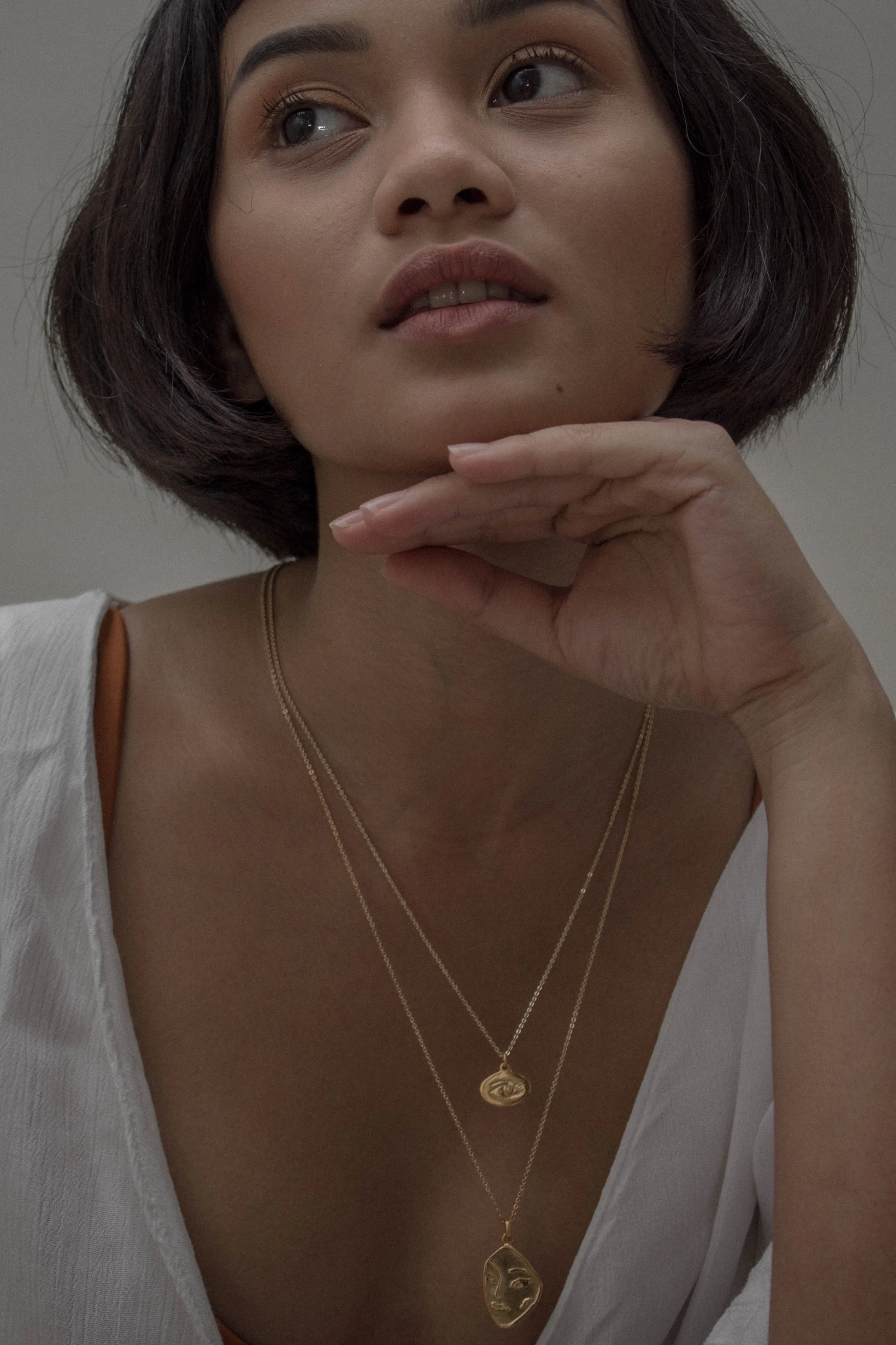 Maria Necklace, Gold | MM x Choleil