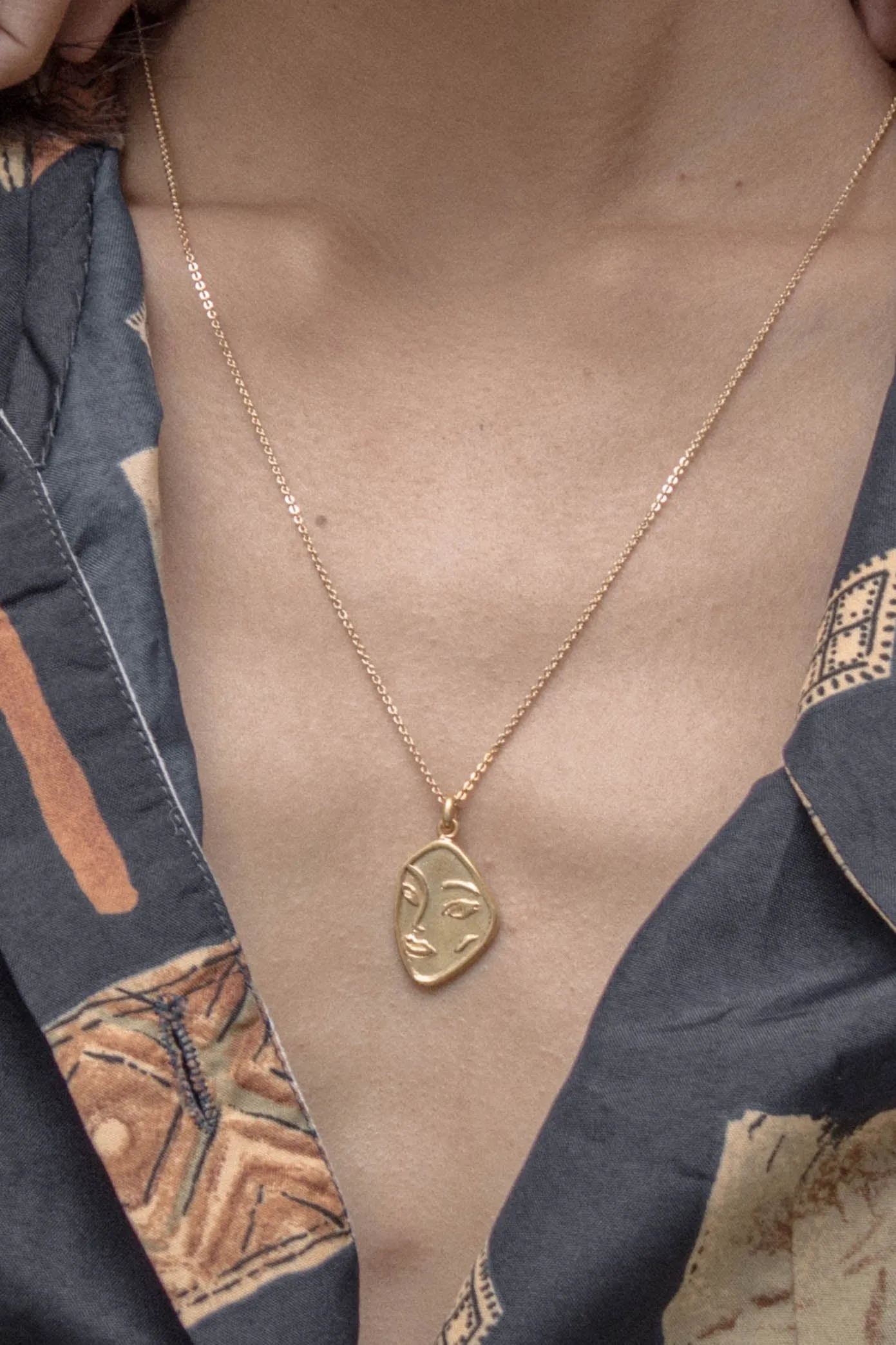 Maria Necklace, Gold | MM x Choleil