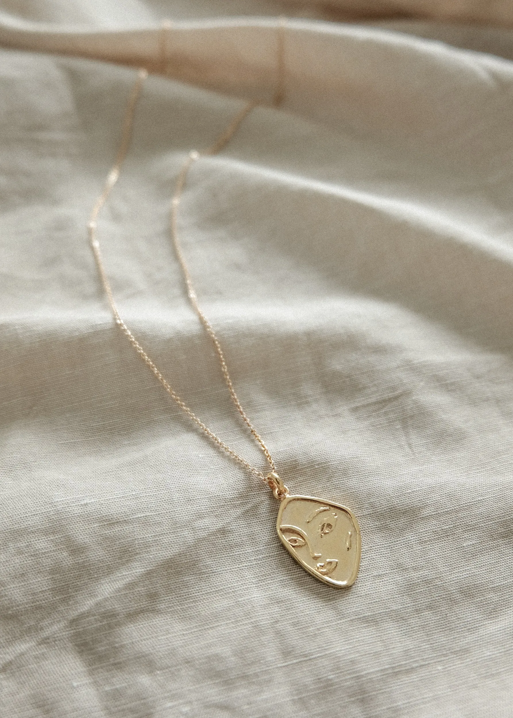 Maria Necklace, Gold | MM x Choleil