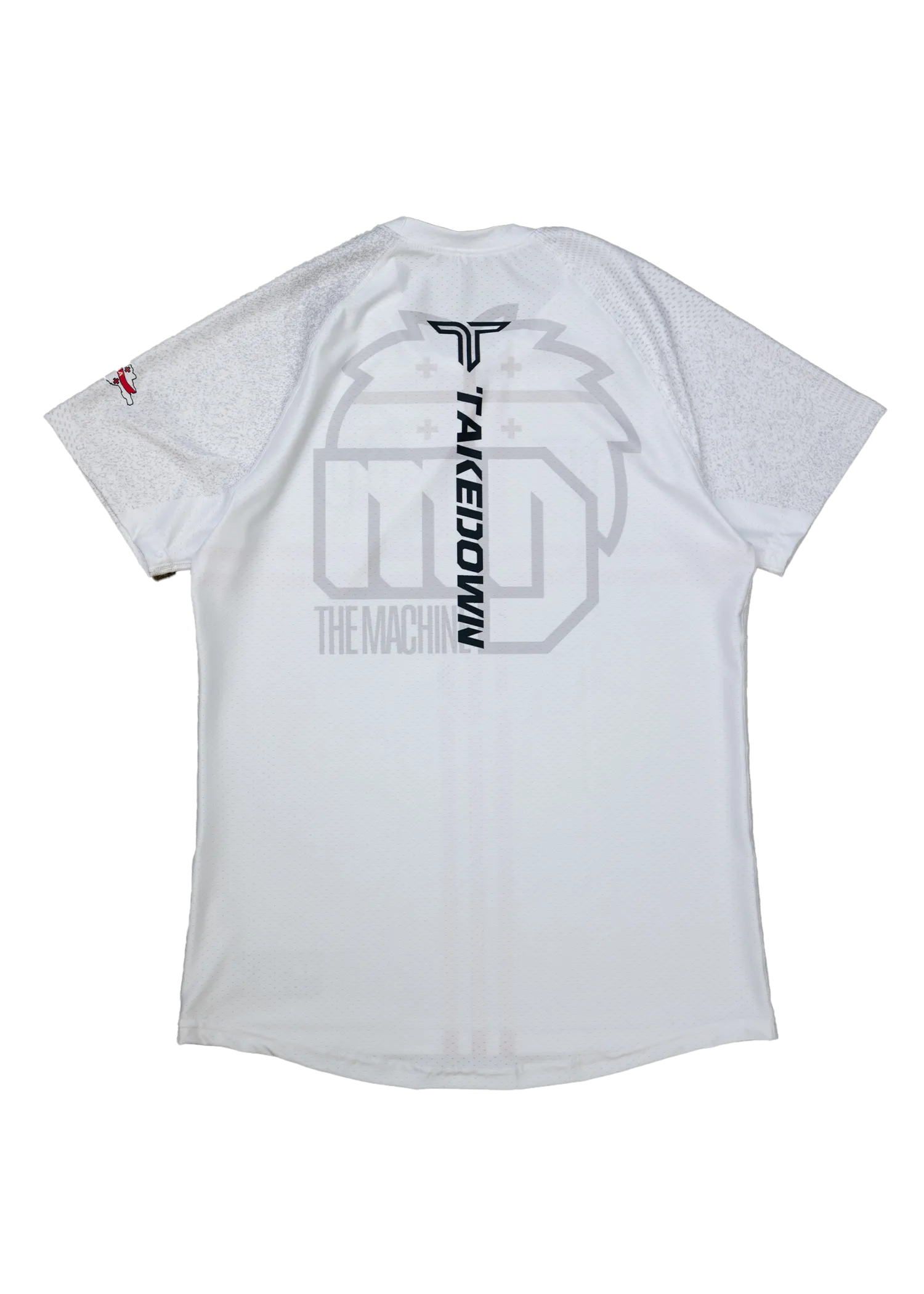 Merab Dvalishvili Raglan Top - White