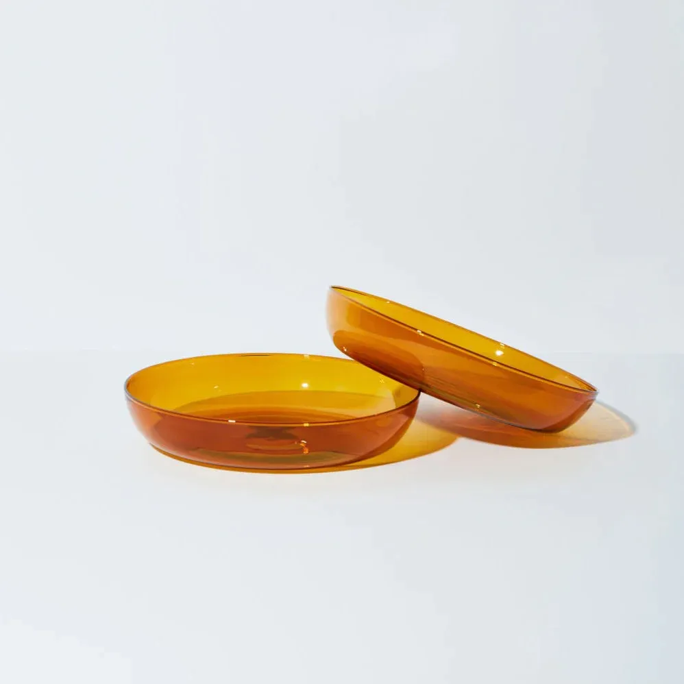 NUNU Abracadabra Plates Set 2 AMBER