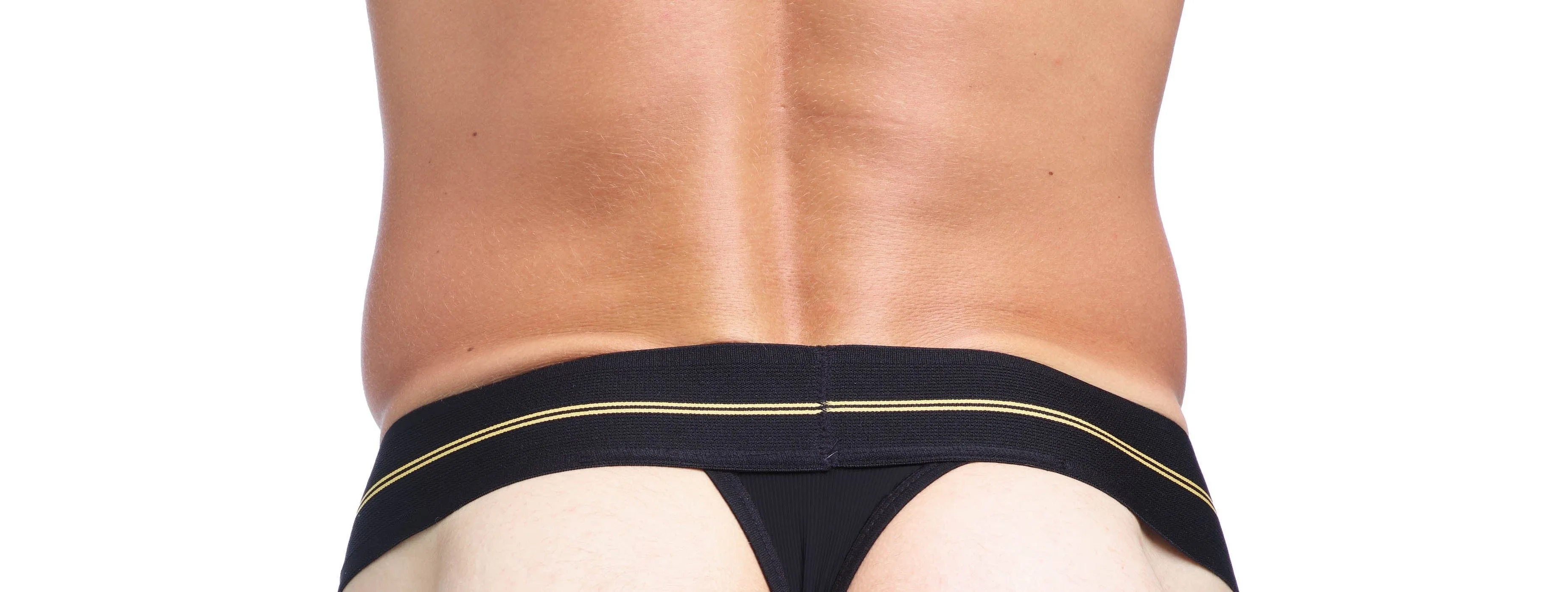 Performance Rib Thong Black