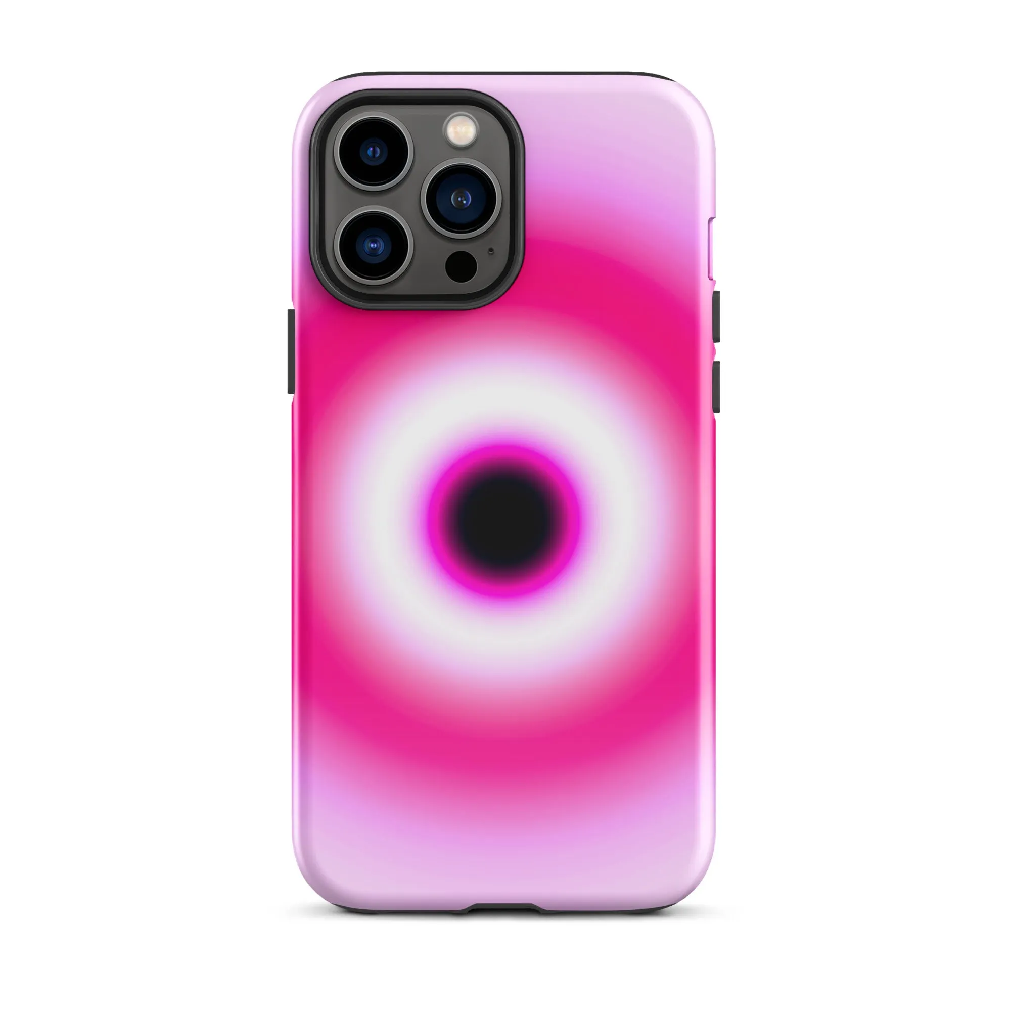 Pink Evil Eye Aura iPhone Case