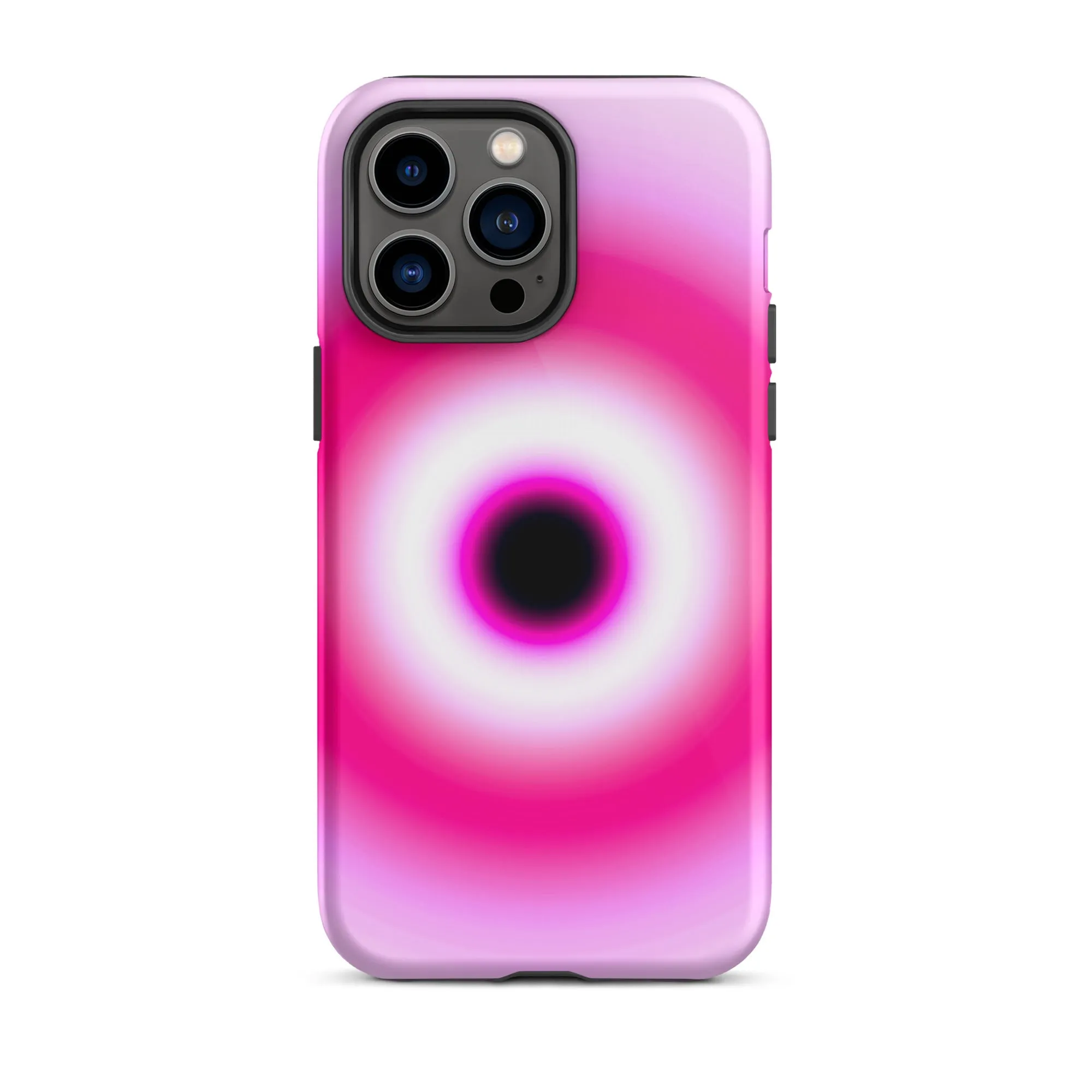 Pink Evil Eye Aura iPhone Case