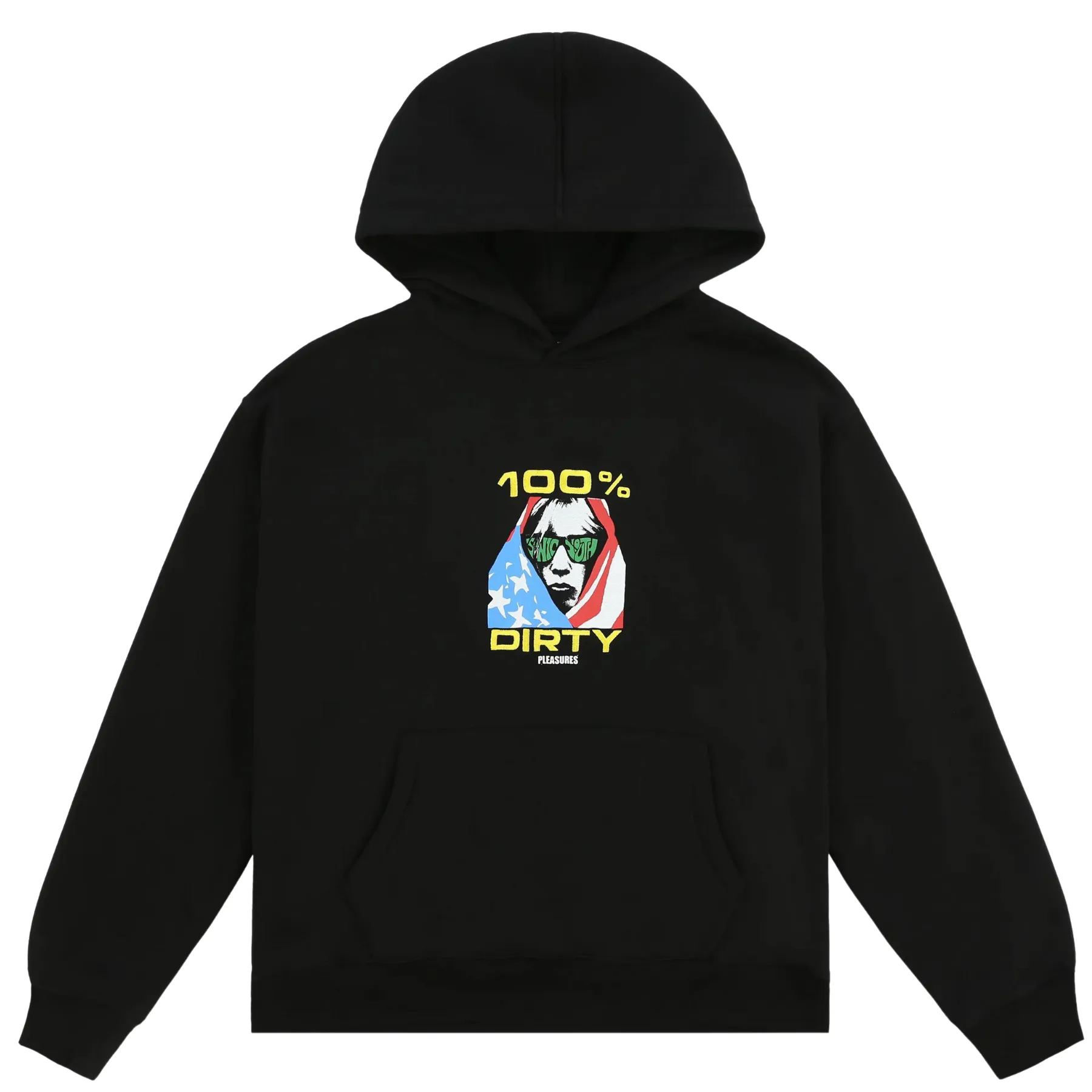 Pleasures x Sonic Youth Dirty Hoodie - Black