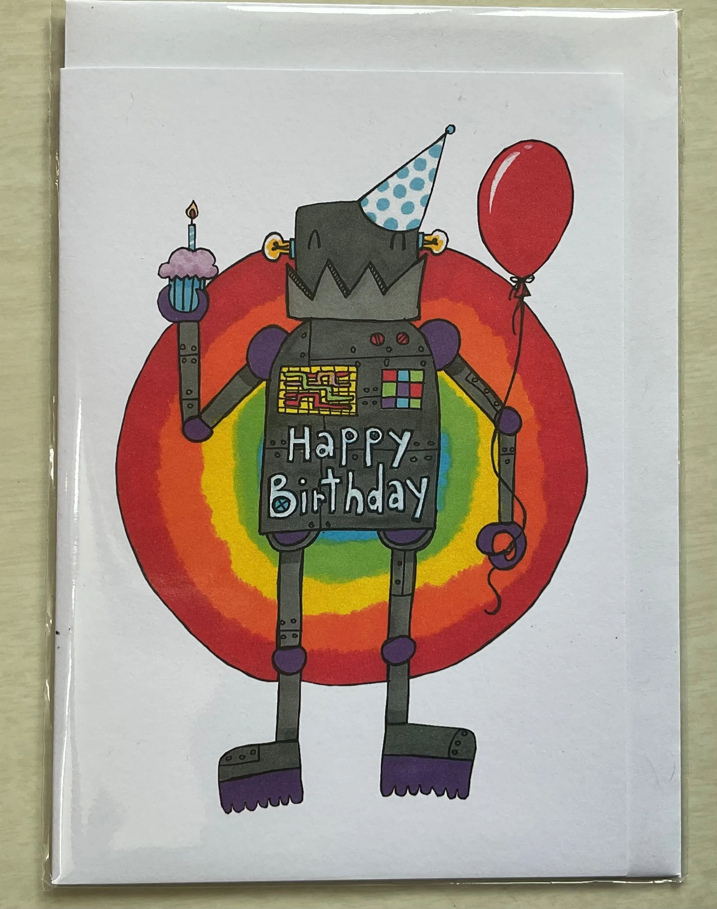 Sarah Cunningham - Happy Birthday Robot