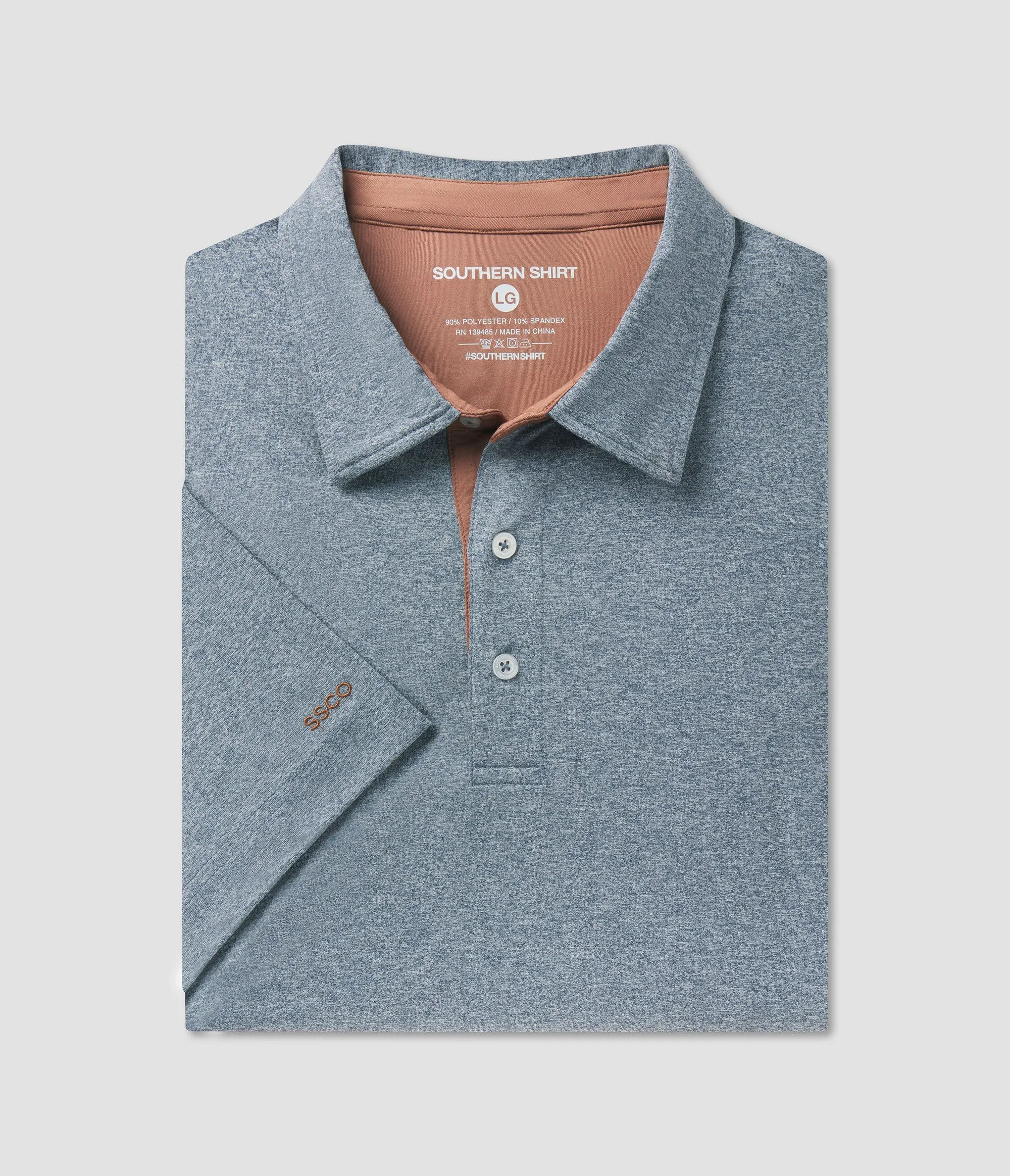 Southern Shirt Co. - Grayton Heather Polo